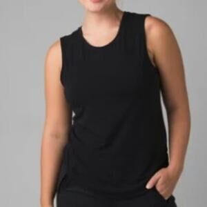 prAna Rogue Sleeveless Tank | Black | Size XL